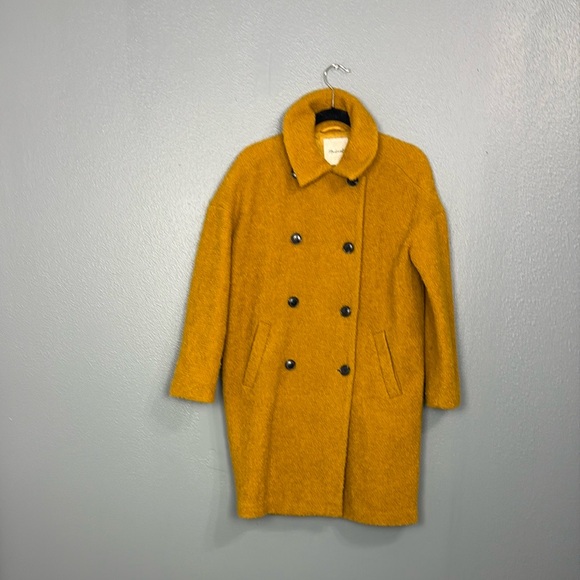 Madewell Bouclé Double-Breasted Coat - Picture 5 of 8